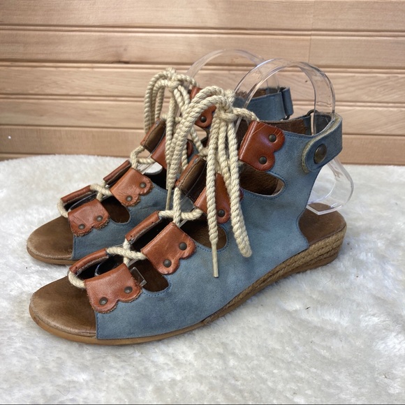 Eric Michael Shoes - Eric Michael Lace Front Espadrille Sandals